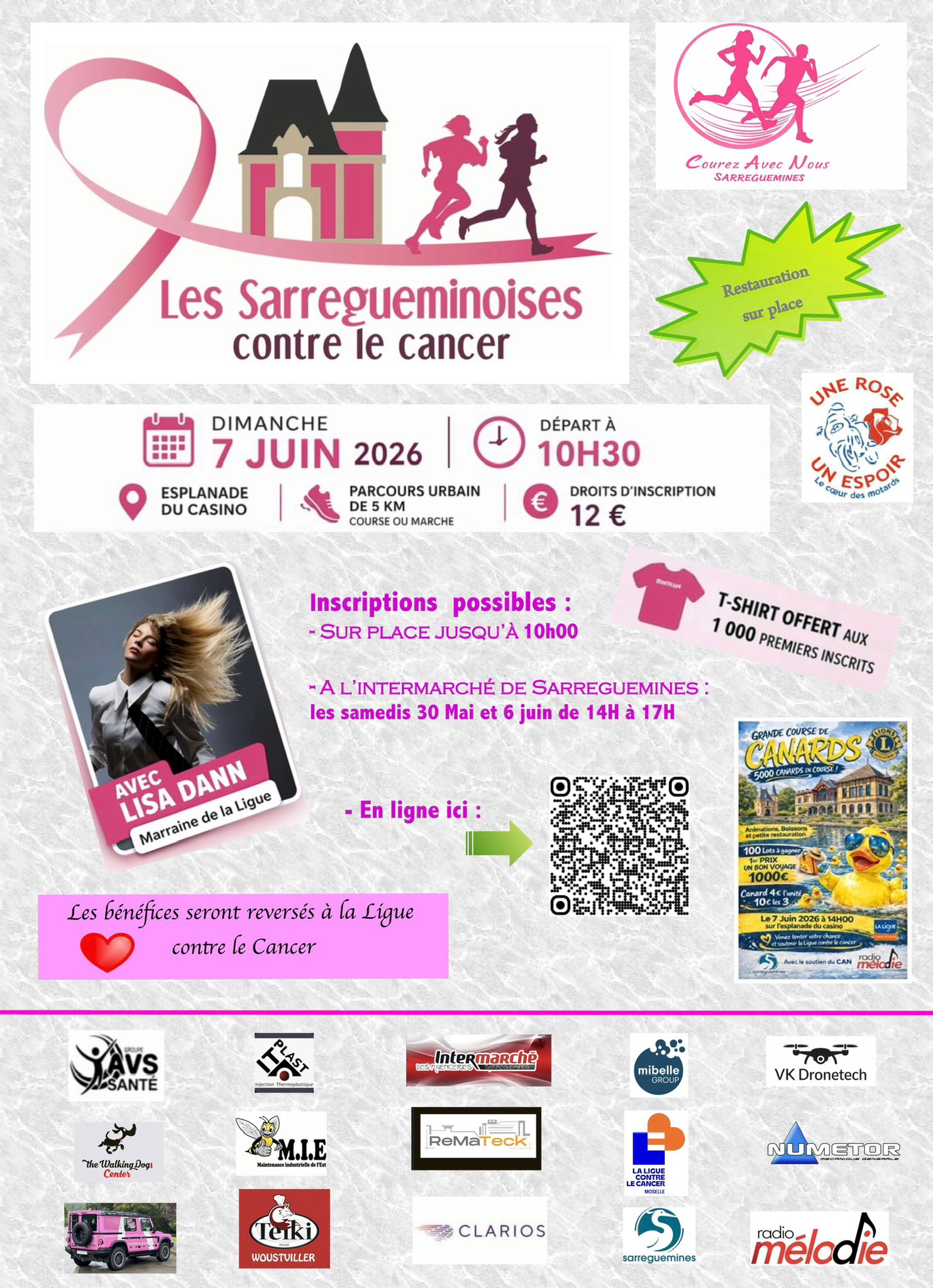 Affiche Les Sarregueminoises 2026